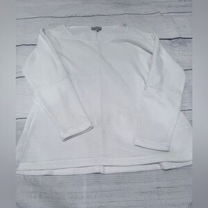 Chenault White Knit Top